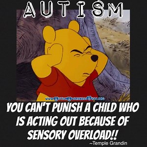 Never, ever punish a child for sensory overload...understand that no matter how hard of a time they are giving you, it is MUCH harder on them. 😢😢😢 | Autism Acceptance Center