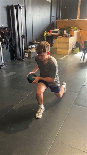 Deep Split bounce with Loaded Wood-chop