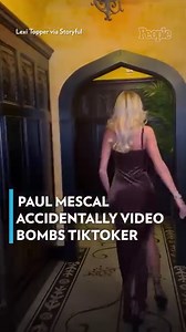 421K views · 2K reactions | When #PaulMescal accidentally video bombs your Tik Tok.  | People | Facebook