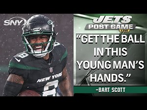 Analyzing the usage of Elijah Moore in the Jets' loss to the Bills | Jets Post Game Live | SNY