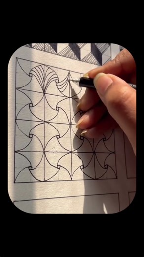 Easy-to-Draw 3D Illusion Zentangle Patterns ✍🏼✨#aestheic #illusion #3d #zentangle #music #pattern
