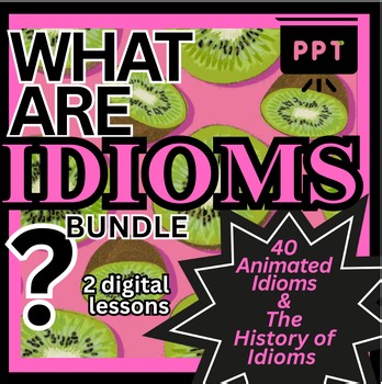Idioms & Figurative Language Bundle | History of Idioms   Idiomatic Expressions