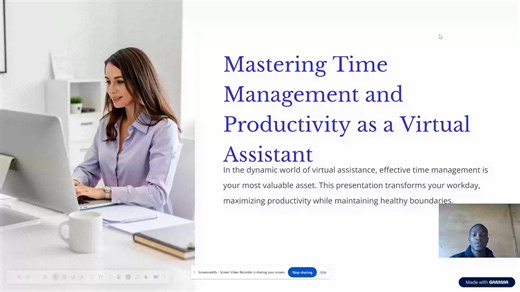Time Management and Productivity