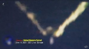 #ufo #uap seen from space station | Alien UFO Sightings