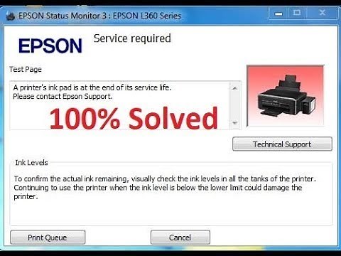 HOW TO RESET EPSON PRINTERS INK PAD for FREE & 100% WORKING | tagalog w/ English subs
