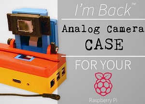 Raspberry Pi Analog Camera Digital Converter Case (video)
