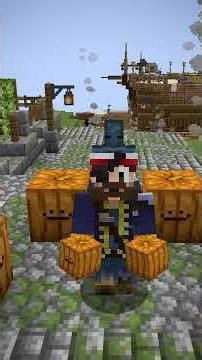 Custom Pumpkins Are Hilarous #minecraft #pumpkin #smp