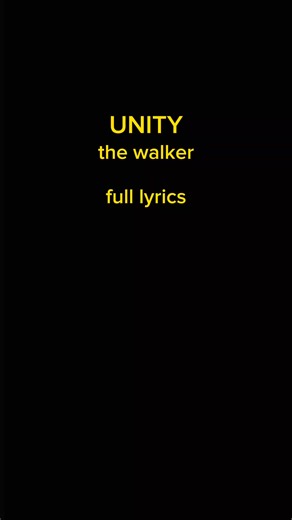 We Are Unity: Alan Walker Lyrics and Music