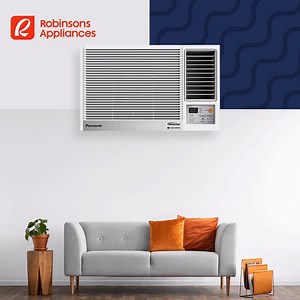 Panasonic’s window type inverter air conditioner has nanoe™ X technology that keeps the air in your room clean and fresh 24/7! Shop for your appliance needs through #RobinsonsAppliances official online channel at https://robinsonsappliances.com.ph/. | Robinsons Appliances