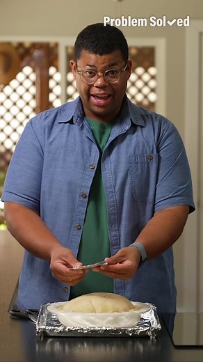 How to prevent your pie crust from burning with this aluminum foil trick