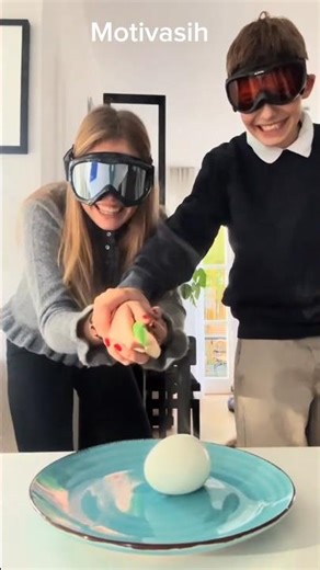 The Moment a Boiled Egg Explodes