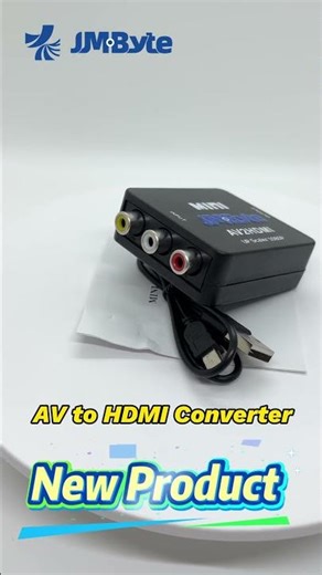 🎥 Mini AV to HDMI Converter – Unboxing & First Look!