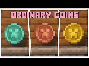 NEW CURRENCY In MINECRAFT 1.19.2! (Ordinary Coins 1.19.2)