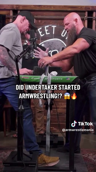 Undertaker's Arm Wrestling Basics with Monster Michael Todd