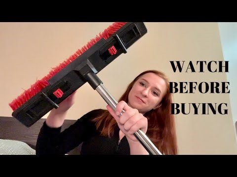 Outdoor & Commercial Heavy-Duty Push Broom with Adjustable Handle