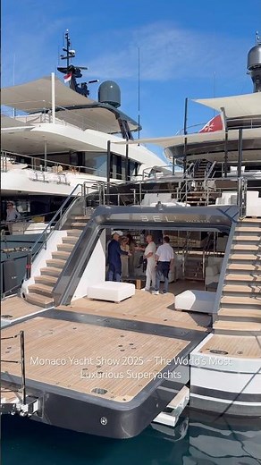 Monaco Yacht Show 2025 – The World’s Most Luxurious Superyachts