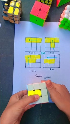 How to solve 3 by 3 Rubik's cube with algorithm😱😍#youtube #rubikcube ‪@KingofCubers‬ #cube #shorts