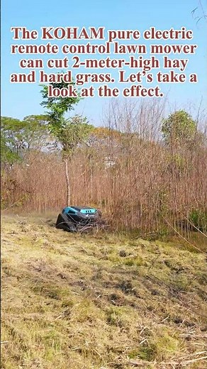 Koham Electric Remote Control Lawn Mower for Tall Grass | Wholesale Manufacturer