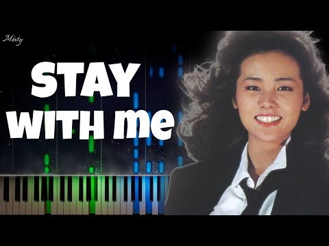Miki Matsubara - "Stay With Me" | (Piano Tutorial + Sheet Music)