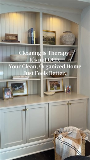 Cleaning is therapy! Clean and organize! #cleanwithme #cleaningmotivation #cleantok #organizedhome #organize