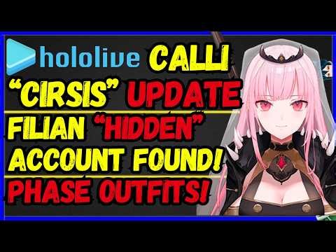 HUGE MORI CALLIOPE HIATUS UPDATE, , FILIAN "SECRET" BILIBILI ACCOUNT found,