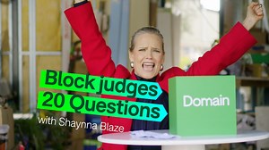 5.6K views | Block judge Shaynna Blaze takes on Domain's 20 Question challenge, where judges answer Block-themed questions in a race against the clock ⏰ | Domain | Facebook
