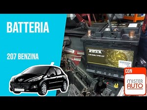 Cómo cambiar la batería de un Peugeot 207