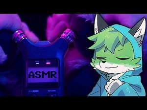 Furry ASMR // Mic Touching [No Talking]