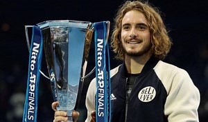 Sensational Tsitsipas Beats Thiem to Win ATP Finals Title in London