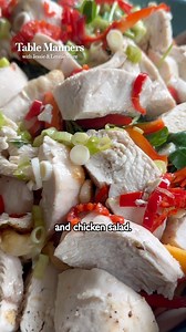 Mum’s off cooking duty this week, so I’ve rustled up a Nigel Slater chicken and peach salad, followed by a Nigella Lawson olive oil chocolate mousse with creme fraiche - all for our gorgeous guest Rob Delaney! | Table Manners with Jessie & Lennie Ware