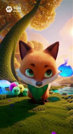 Foxy Adventures in Autumn Jungles #tree #funny #animation