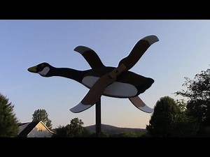 How to make Best wooden DIY WHIRLIGIG Goose with two blade hubs - Part 3
