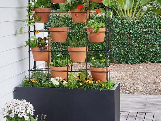 D.I.Y. vertical vegetable planter