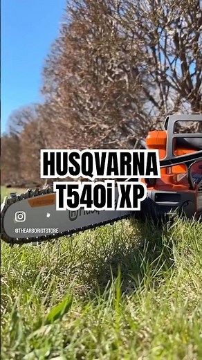 Husqvarna T540i XP | The Most Powerful Battery Top-Handle Chainsaw