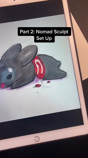 Nomad Sculpt Tutorial on iPad Pro 12.9” | 3D Art & Digital Sculpting Guide