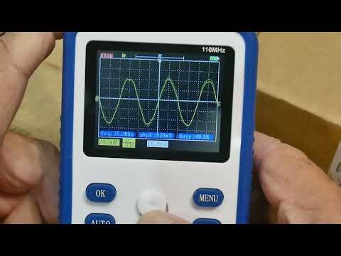 #1656 FNIRSI Handheld Oscilloscope 1C15 Review