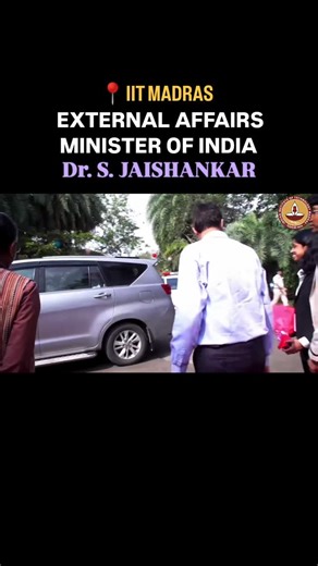 IIT NIT IIIT on Instagram: "IIT Madras warmly welcomes Hon'ble Minister of External Affairs, Government of India, Dr S. Jaishankar, to the campus for the inauguration of IITM Festival Fortnight-a vibrant convergence of Open House, Shaastra and Saarang-and the launch of the IIT Madras Global Research Foundation. His presence marks a significant moment as IIT Madras celebrates innovation, research excellence, creativity, and global engagement, bringing together the spirit of academia, technology, 