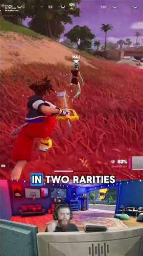 Fortnite x Kingdom Hearts Keyblade Mythic Gameplay 🔥