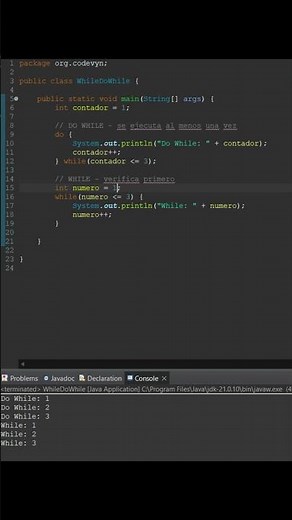 While vs Do While en Java | La diferencia que nadie explica bien