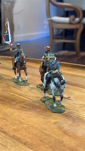 4.3K reactions · 139 shares | Toy Soldier Rebs. Lee and Stuart. #toysoldiers #militaryminiatures #history #art #54mm #giftsforhim #gifts #handpainted #figurines #veterans #miniatures #army #diorama #military #civilwar #breagans #kingandcountry | Breagans | Facebook