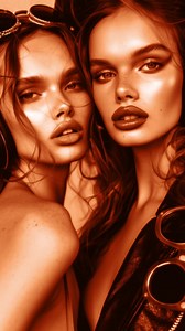 Beautiful fashion models made with ai Free Stock Video Footage