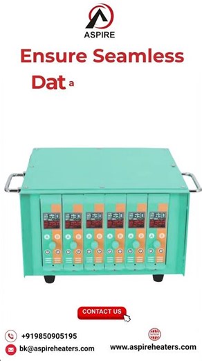 Precision is Our Priority 🌡️🎯 | Aspire Polymer & Mould Solution #Aspire #Heater #temprature