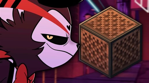 《地狱客栈》歌曲“你是个垃圾，宝贝”但是音符盒/Loser, Baby - Hazbin Hotel - Minecraft Note Block Cover