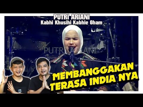 Merinding !!! Putri Ariani Kabhi Khushi Kabhie Gham. Berasa Indianya.