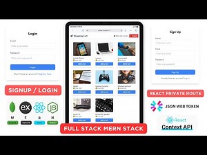 🔥 Build a SECURE MERN Auth System with JWT & Context API | Full Login & Signup Tutorial (2025)