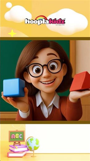 I Love My Teacher, She Teaches Me Everything! #shorts #kidssong #hooplakidz #youtubeshorts