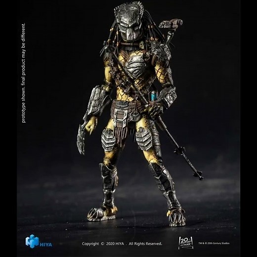 Alien vs. Predator: Requiem 2 Wolf Predator 1:18 Scale Action Figure - Previews Exclusive