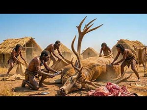 Prehistoric Survival Story | Early Humans Hunt a Giant Stag