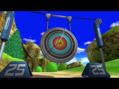 Wii Sports Resort: Archery First Try