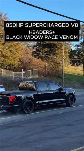 850hp Supercharged Ford F-150 5.0L V8 w/ Headers & Black Widow Race Venom! . DM us you submissions! . Call us at 615-612-6244! . Located at Discount Mufflers & Custom Exhaust Nashville, TN! . #exhaustaddicts
